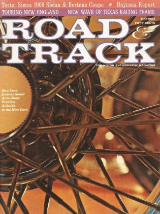 ROAD & TRACK 1963 MAY - 230-SL, TEXAS RACE TEAMS